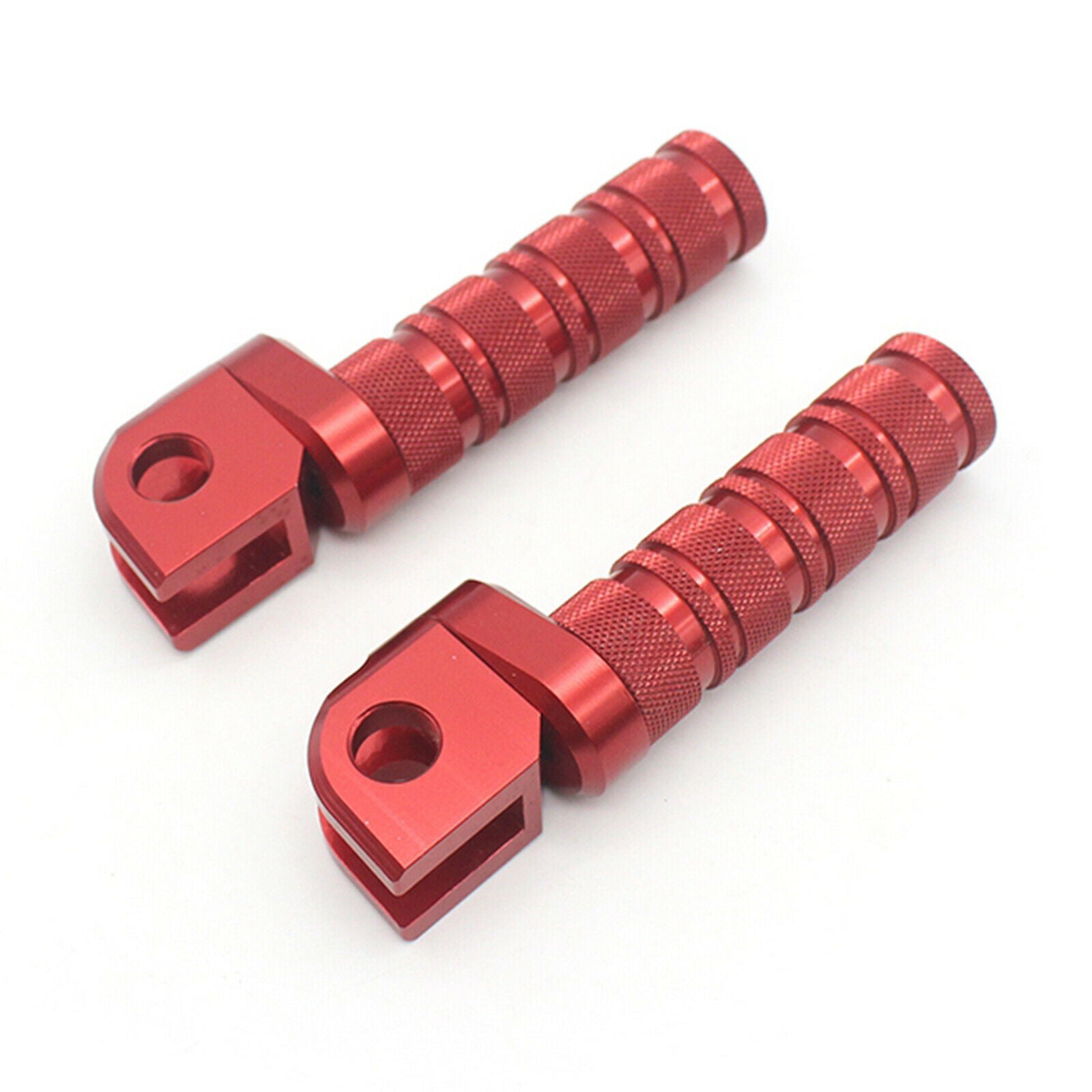 Front Pegs Pads Fit for Kawasaki Z800 Z650 Z900 Z1000 Z750 Z750R ER-6F Red