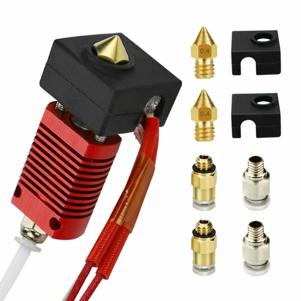9Pcs/Set Assembled Extruder Hot end with Capricorn PTFE Tube for Ender 3/3 Pro