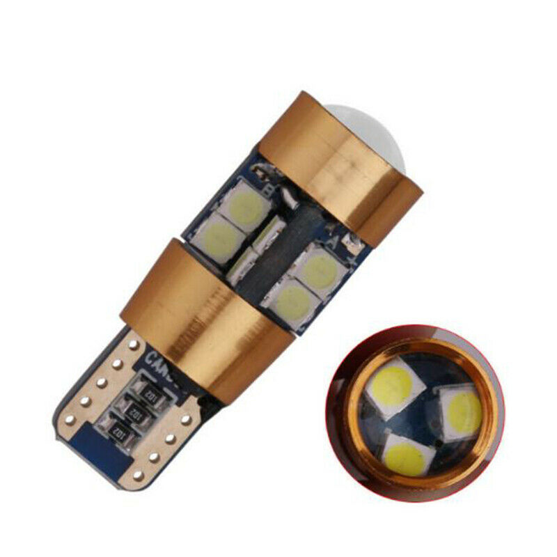 Amber T10 15W 3030 19SMD Canbus Error Free LED Parking Light Lamp Bulbs 6.l8