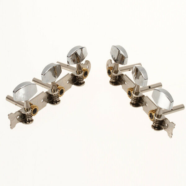Classical Guitar Tuning Pegs Machine Heads Tuners w/ Chrome Tip