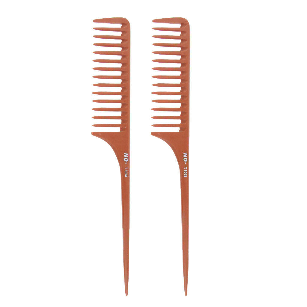 2 Pieces Anti-static Long Hair Styling Combs
