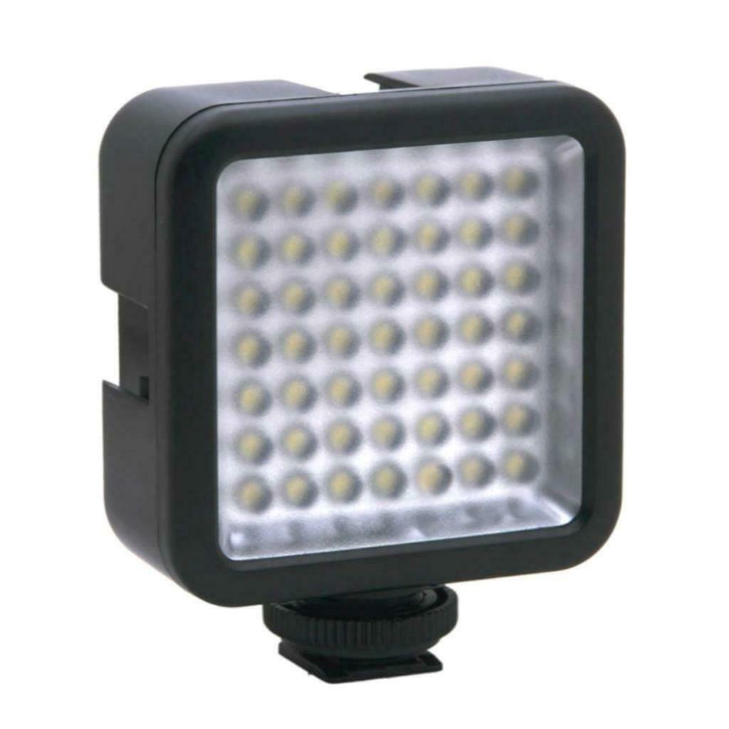 Lighting Camera Dimmable Photo Studio W-49 LED for Canon 1/4 3.1 x2.6 x1.2