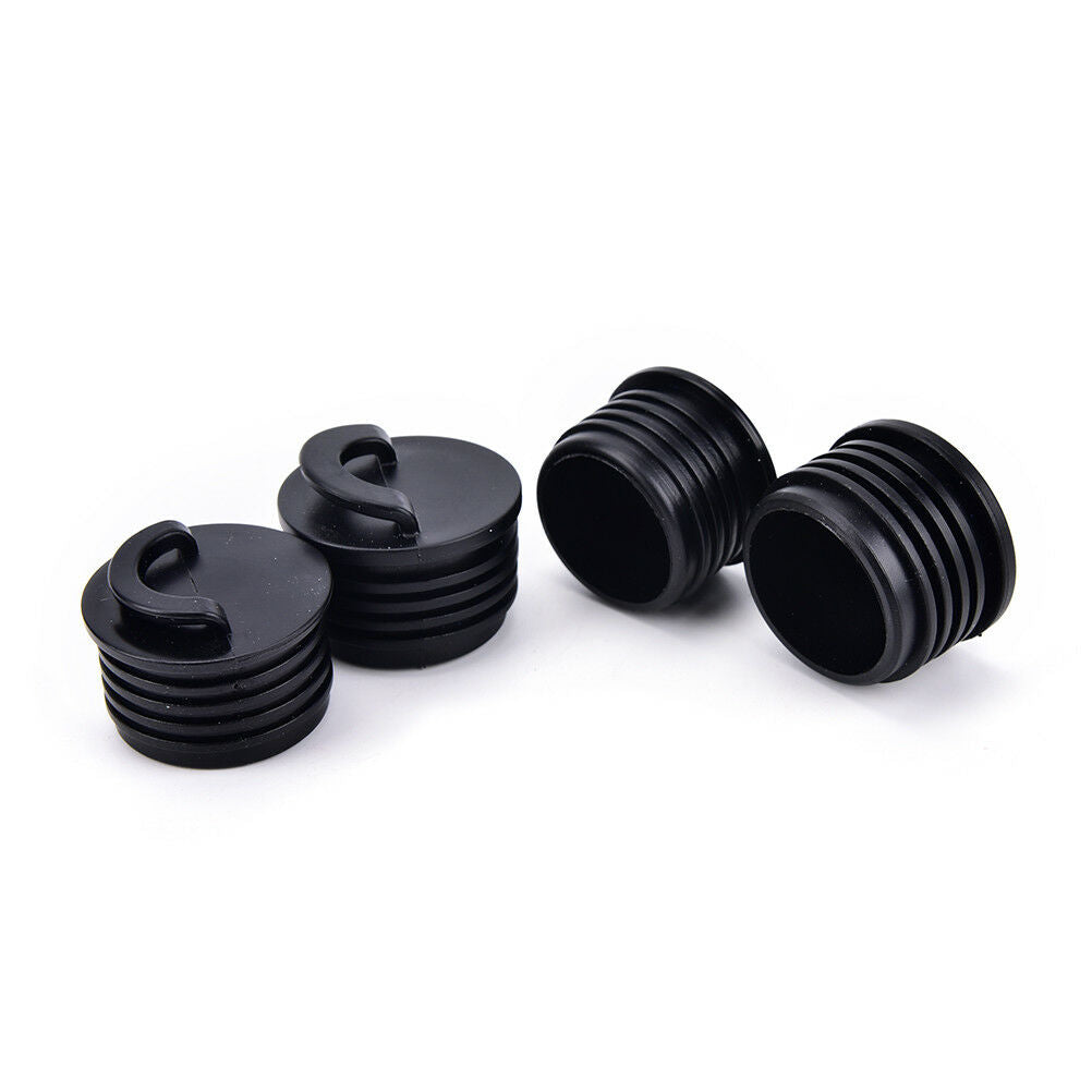 4Pcs durable rubber kayak marine boat scupper stopper drain holes plugs Be.l8