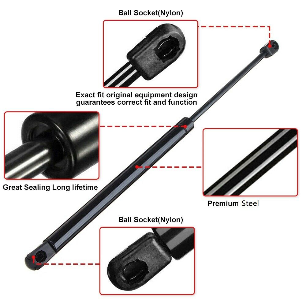 2Pcs Rear Liftgate Hatch Shocks For 2002-2014 Mini Cooper Lift Supports Struts