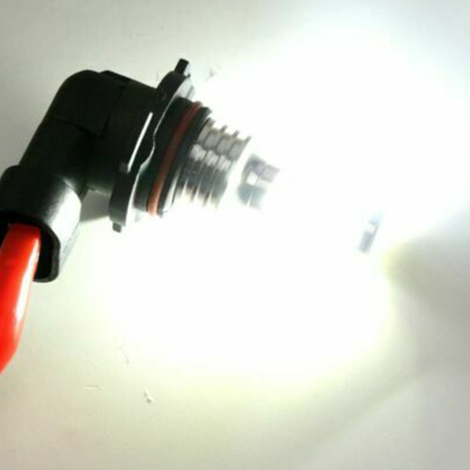 2PC NEW H7 3030 LED High Low Beam Headlights Lamp 6000K SUPER WHITE 55W 8000LM