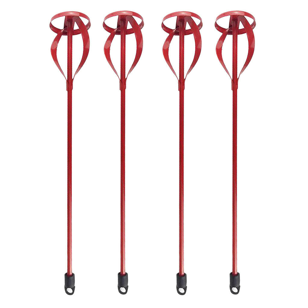 4 Pieces Iron Paint Mud Mixer Agitator 5 Gallon for Mixing Paint Detergent