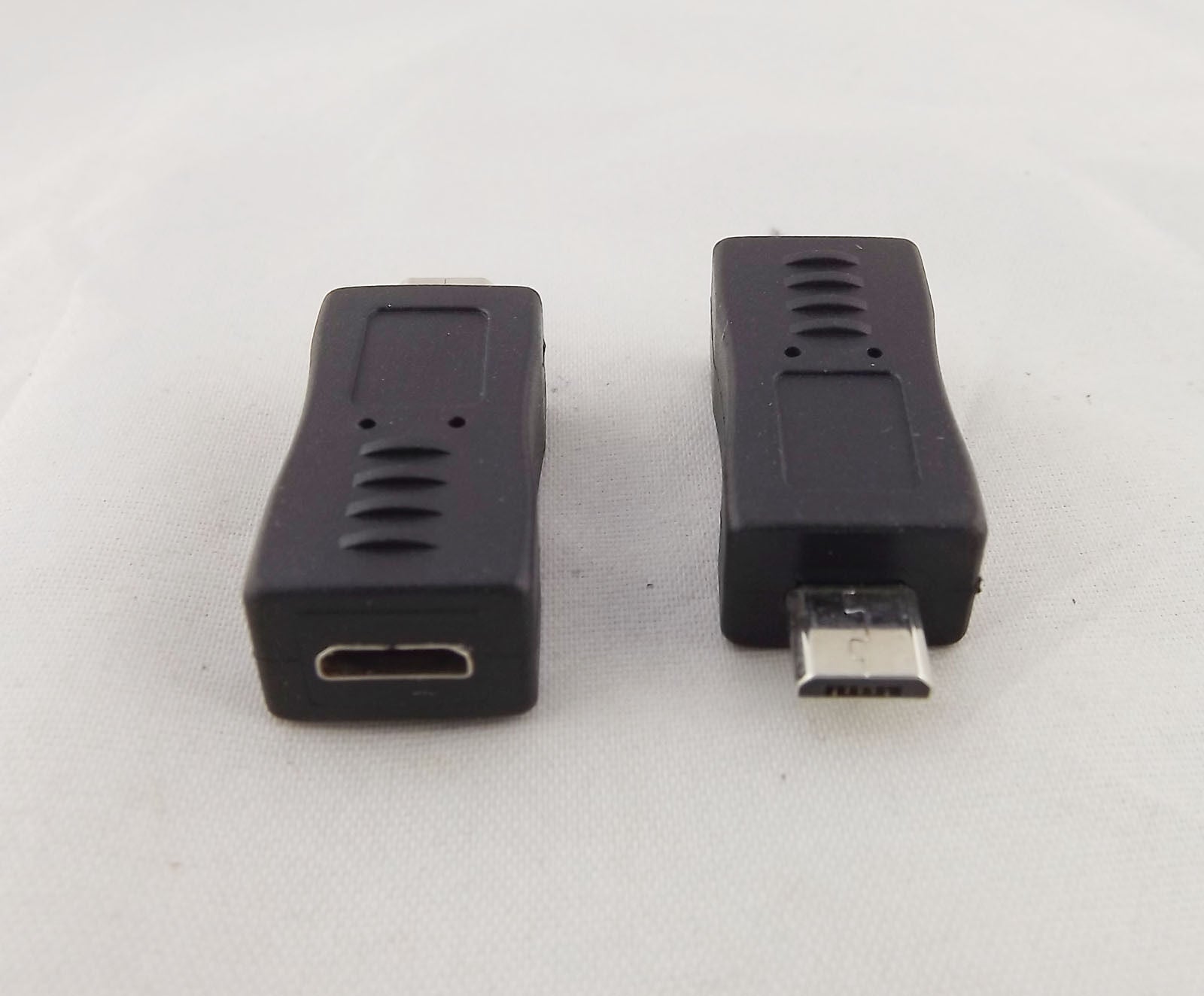 10pcs Micro USB 5 Pin Male To Female Jack Extension Converter Adapter Connector