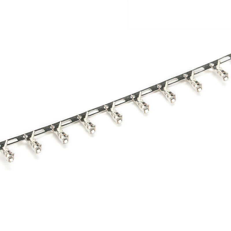 50pcs XH2.54 reeds 2.54mm spacing spring terminal blocks cold pressing head