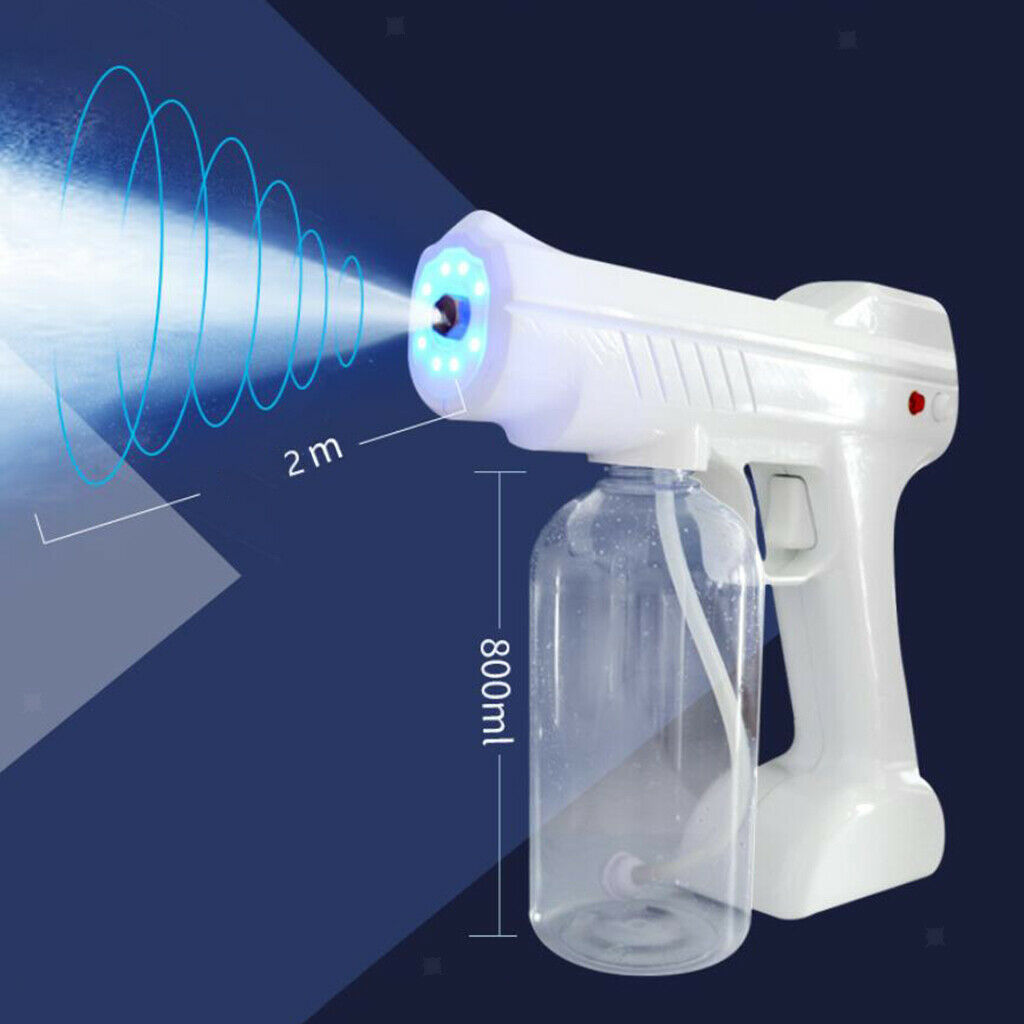 Nano Atomization Sanitizer Spray Sprayer Disinfectant Gun &Nail Art Stickers