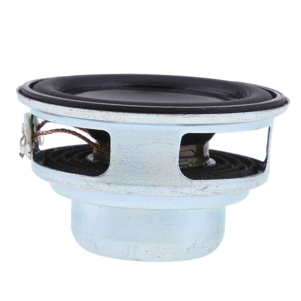 40mm 5W Magnetic Speaker Stereo Sound PU Black Replacement (Pack of 2)