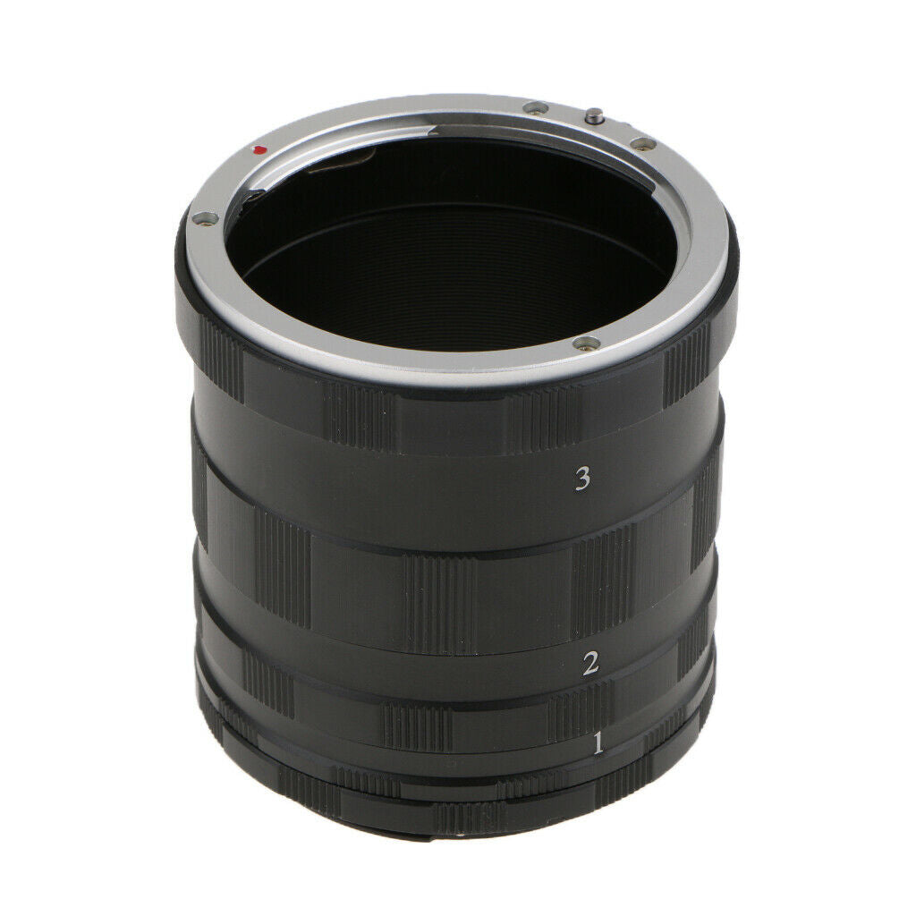 Metal Macro Extension Tube Ring for Canon EOS E Bracket 100D 700D 600D