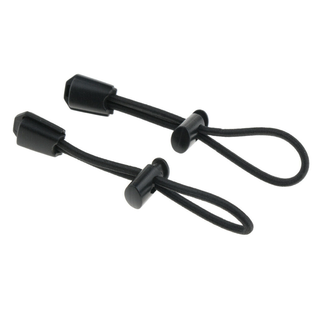 3X Backpack Hiking Stick Holder Walking Pole Fixing Buckle Rope Elastic Rope