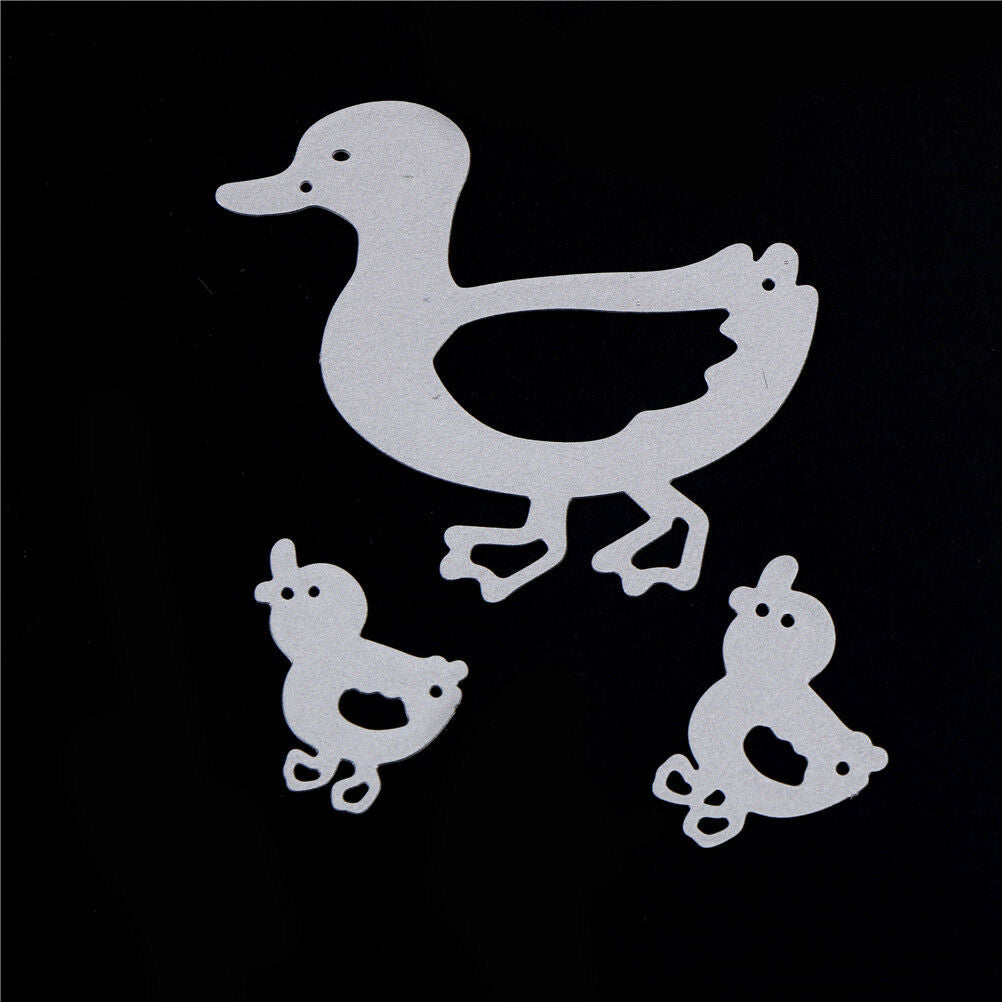3X duck cutting dies stencil scrapbook paper cards craft embossing diy die.l8