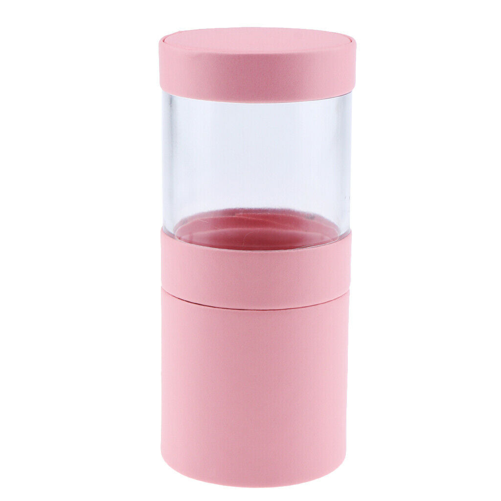 2pcs Multi-use Makeup Cup Comb Eye Lip Pencils Holder Organizer Container