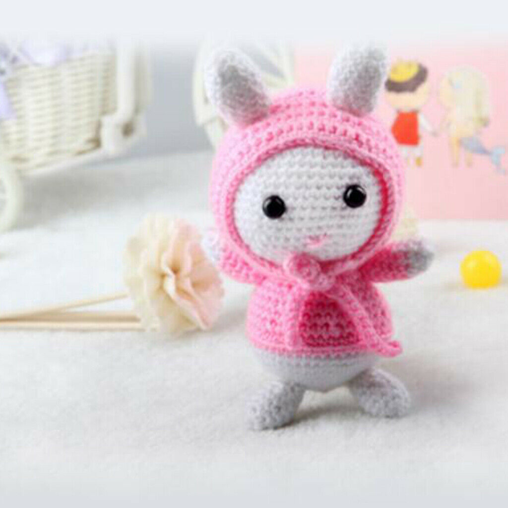 Amigurumi Crochet Kits Rabbit Sheep DIY Animal Material Package for Children