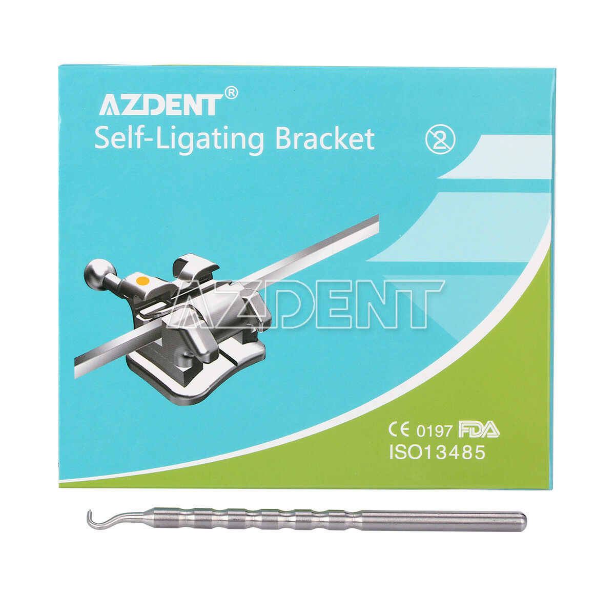 3 X Dental Orthodontic Active Self-ligating Bracket Braces Roth.022 Hooks 3-4-5