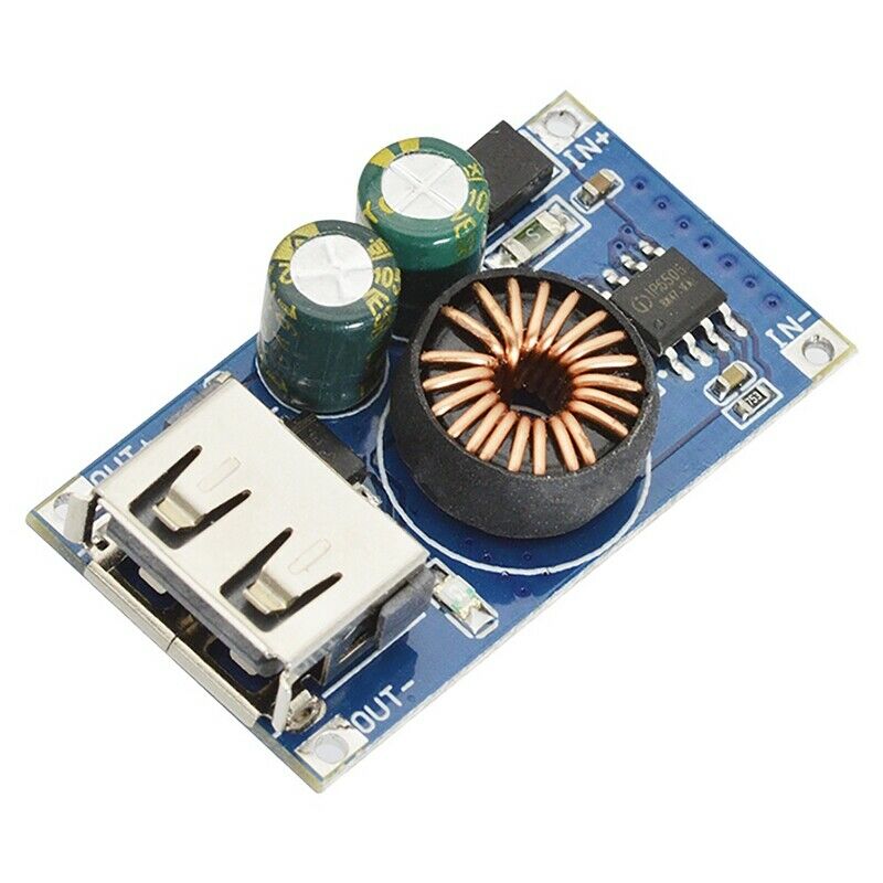 USB DC  Module 12V 24V to QC2.0 QC3.0 Fast Charge Mobile Phone Charging Board W5