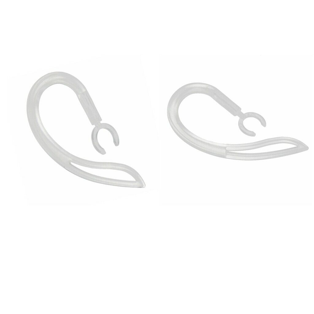2X EarHook 8.0+9.0mm Replacement For Handfree Bluetooth Headset
