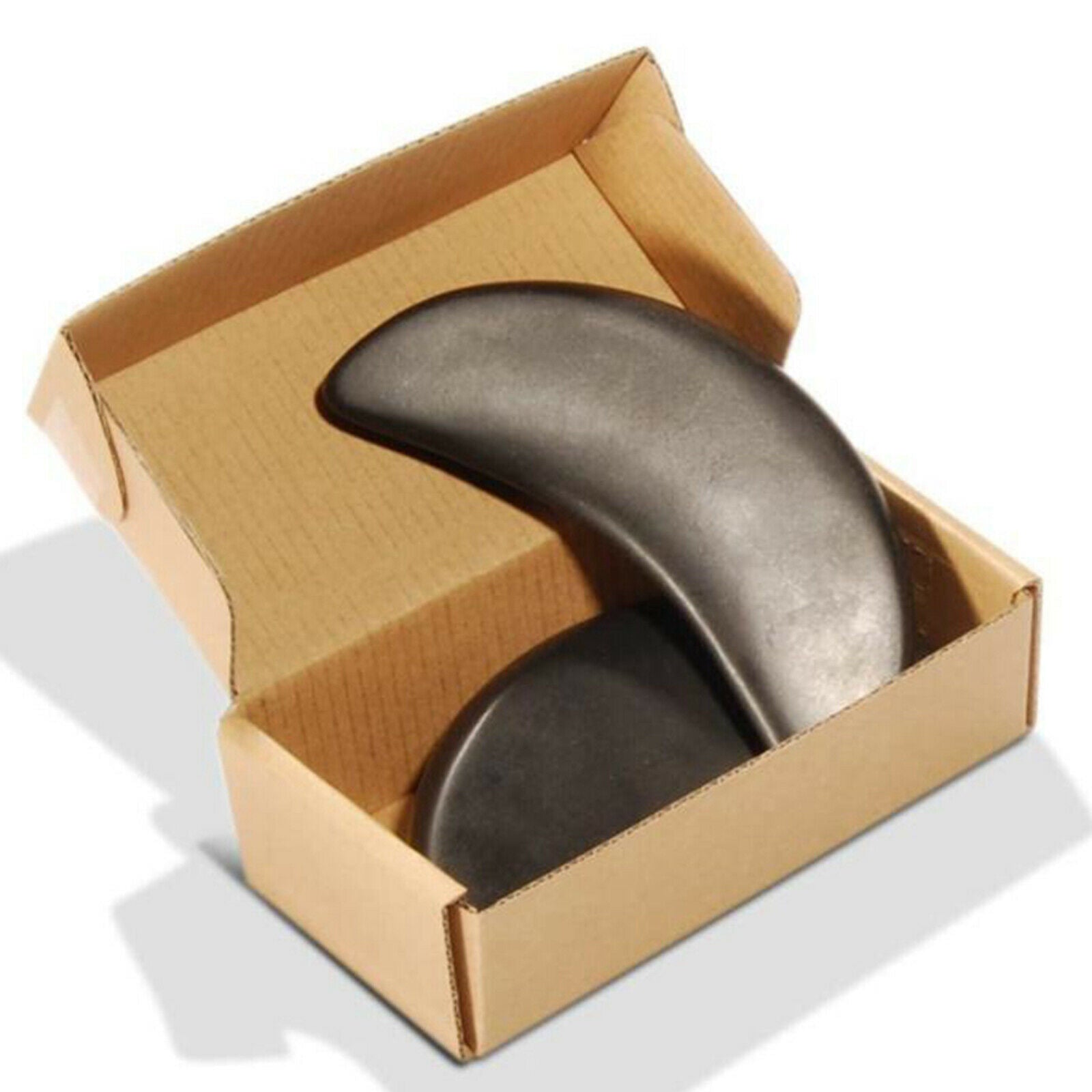 2x Facial Home Hot Massage Stone Set Body Black Basalt Tool Pack 12.5x2.5cm