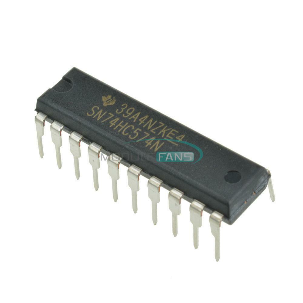 5PCS 74HC574N 74HC574 DIP-20 D-Type Flip-Flop Integrated Circuit DIP-20 IC M