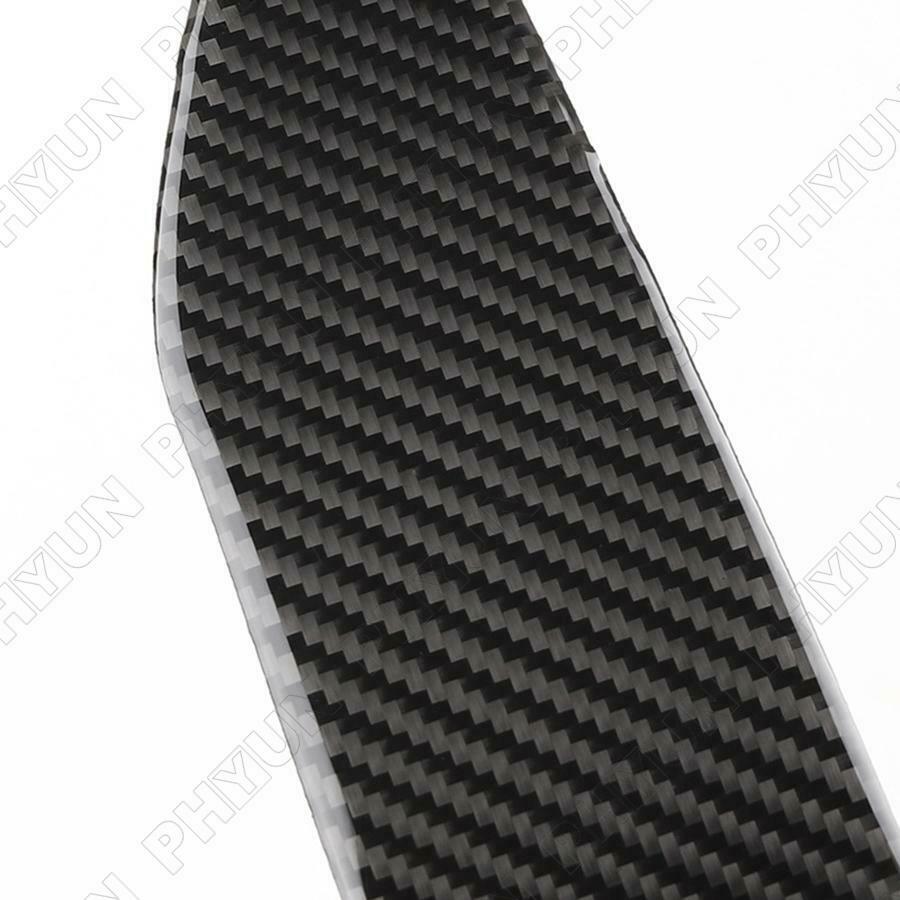 Interior Gear Shift Decor Panel Trim Carbon Fiber Style For Ford Mustang 2015-19