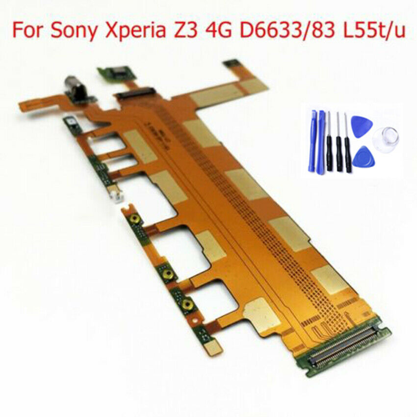 Power Volume Switch Button Flex Cable Replacement for Sony Xperia Z3 4G D6633/8