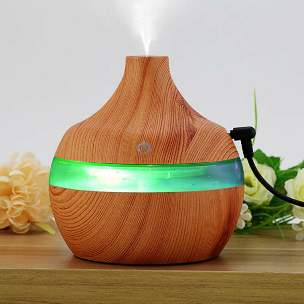 7-Color LED Ultrasonic Air Purifier Aroma Therapy Diffuser Mist Humidifier