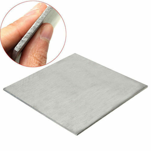 TC4 GR5 Titanium Metal Plate 2mm x220mm x220mm Titan Sheet