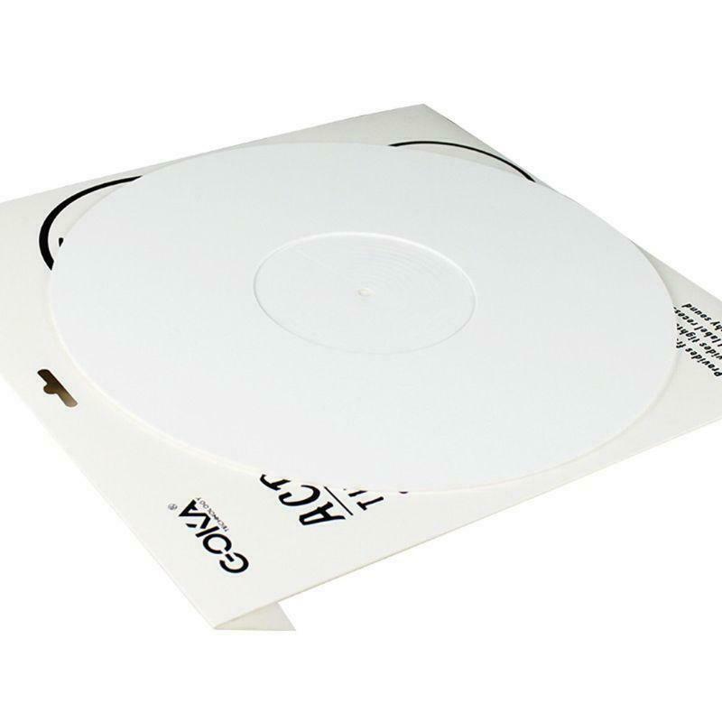 3MM Acrylic Record Pad Anti-static LP Vinyl Mat Slipmat for Turntable Phonograph