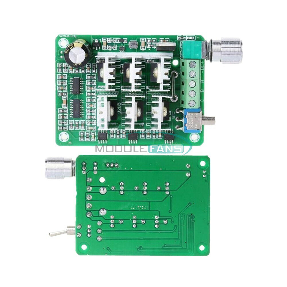 DC5-36V BLDC 3-Phase Sensorless Brushless Modulator Motor Speed Controller