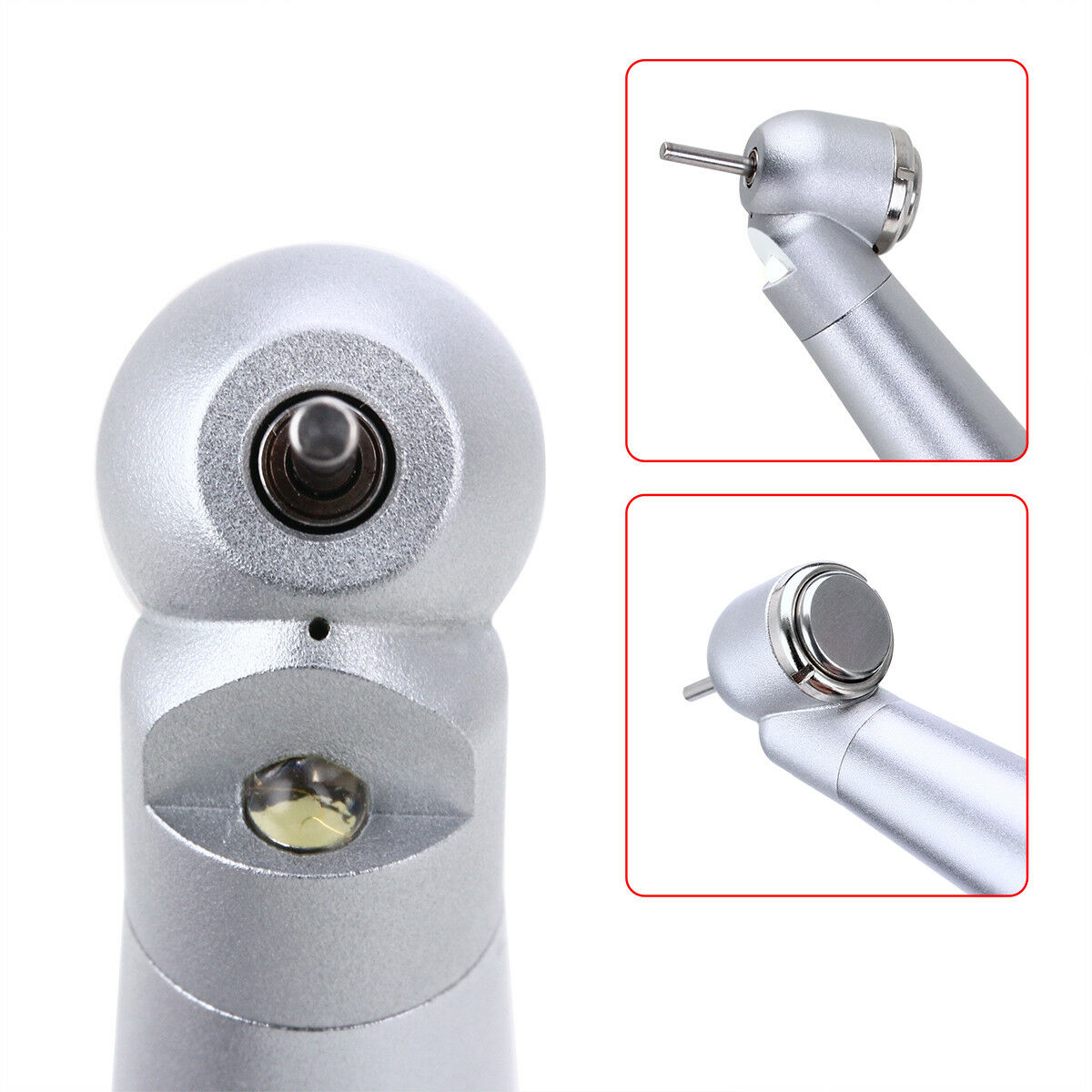 5X NSK Style Dental 45° E-Generator LED Push Button High Speed Handpiece 2 Holes
