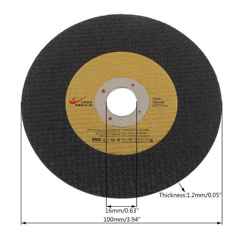 5pcs Abrasive Metal Cutting Saw Blades Cut Off Wheel Grinding Disc High