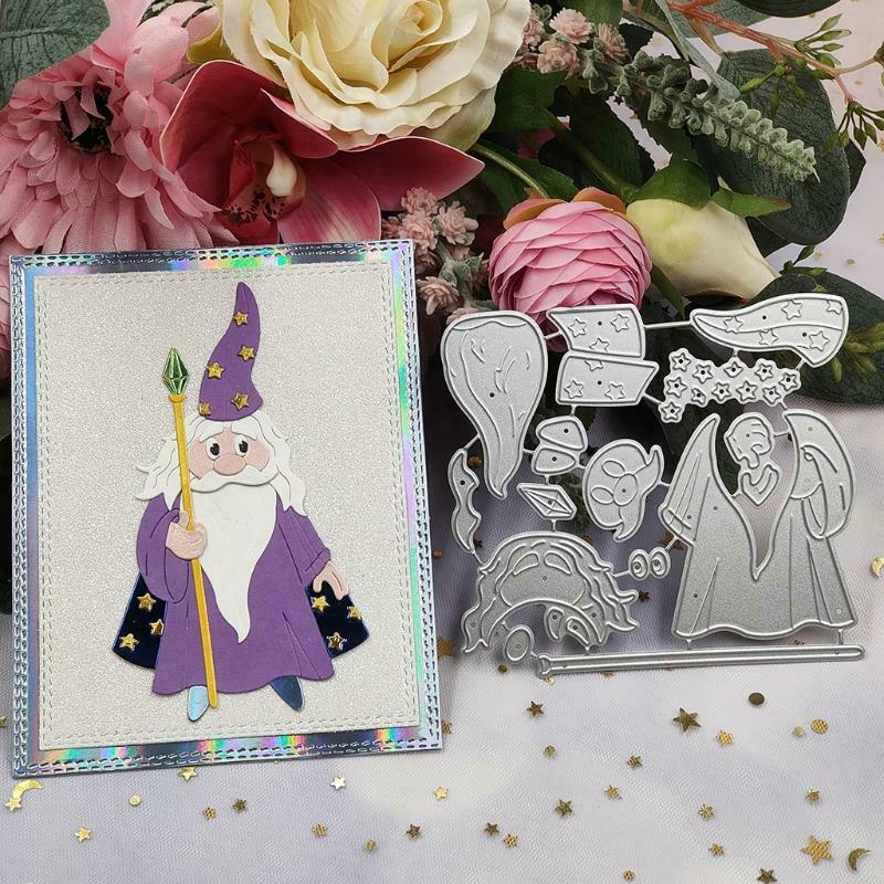 Santa Metal Cutting Dies Stencil DIY Scrapbooking Album Paper Card Template Mold