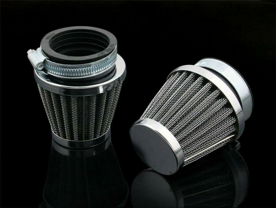 4 Pcs 42mm Inner Diameter Motorcycle Air Intake Filter for Gy6 50cc-150cc Engine