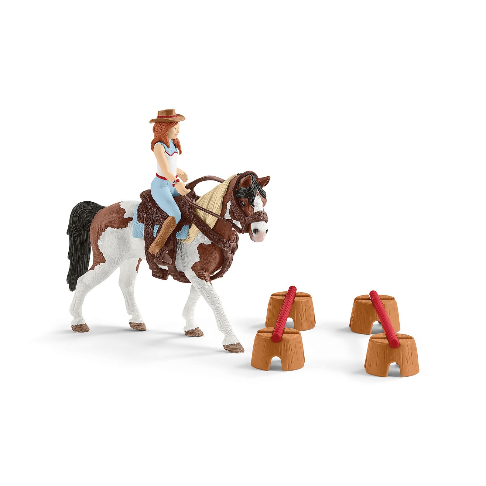 42441 Schleich Horse Club Hannah's Western Riding Set Horse Club Plastic Figurin