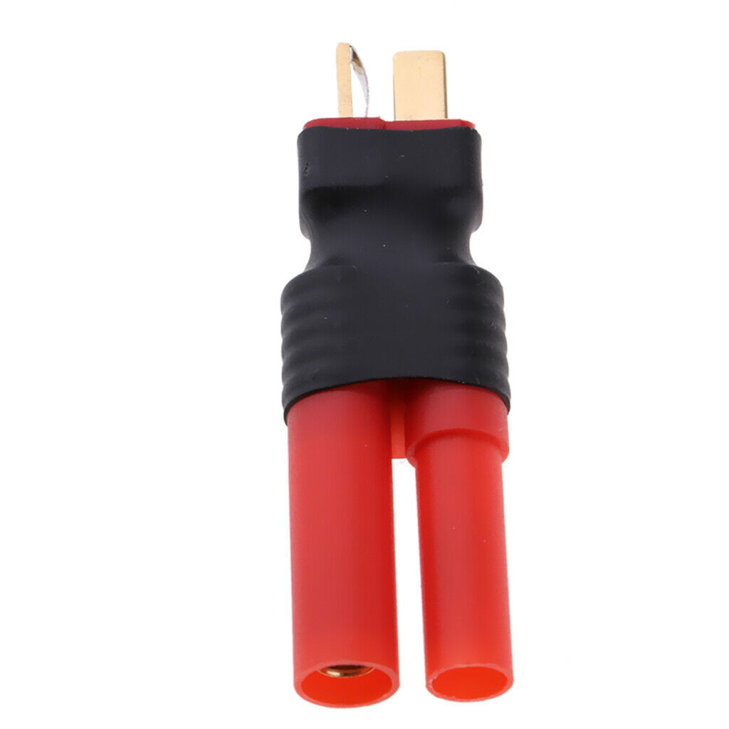 2x T Plug to 4.0mm Banana Plug Connector Connector for HXT T Plug Male Plug