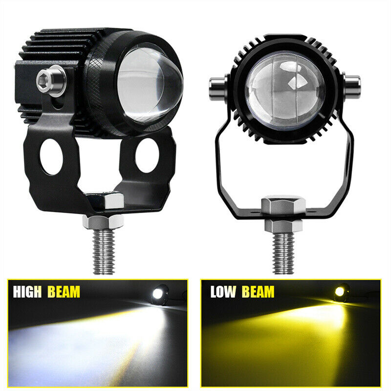 Motorcycle LED Driving Lights Fog Lamp Mounting Bracket Off Road ATV UTV SUV
