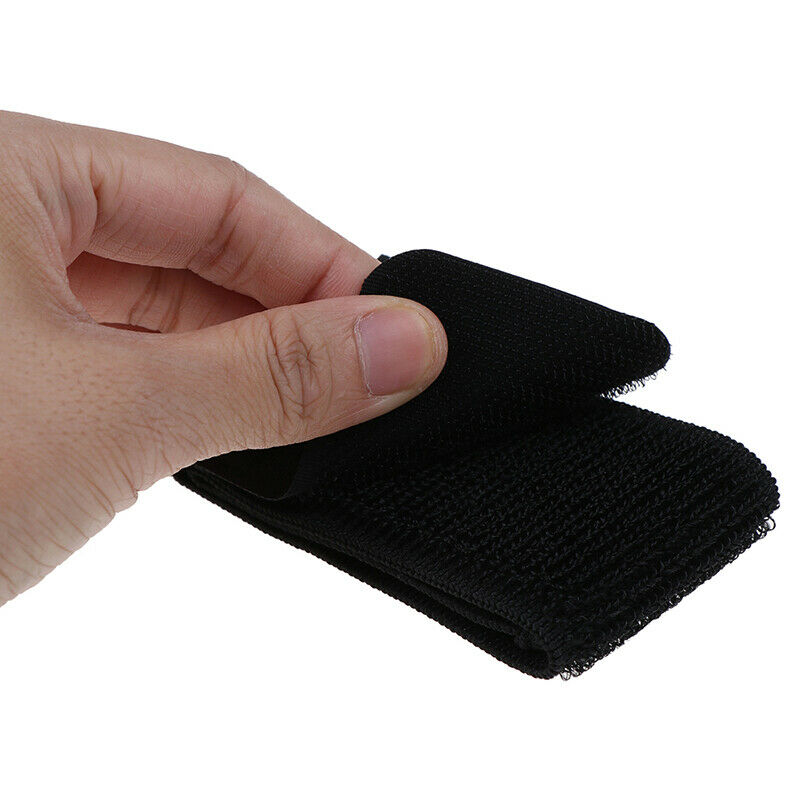 1Pair Soccer Shin Guard Stay Fixed Bandage Tape Shin Pad Prevent Adjustab.l8