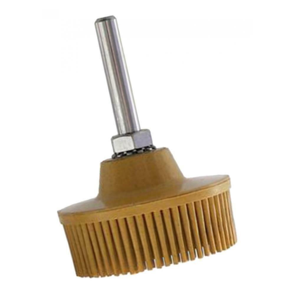 2pcs 1/4 '' Shank Drill  Brush Disc Grinding Wheel Brush Dust Rust Removal