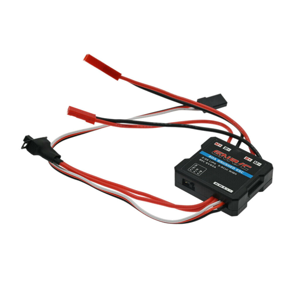 RC 40A Brush ESC Electric speed controller with JST connector for WPL