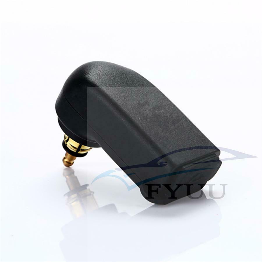 Motorcycle Charger Adapter Black Dual USB 4.8A Waterproof For BMW Din Hella Plug