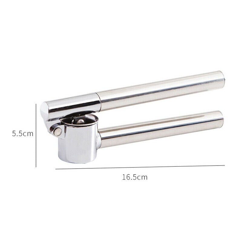 New Heavy Duty Stainless Steel Garlic Squeeze Press Portable Kitchen Tools FasR7