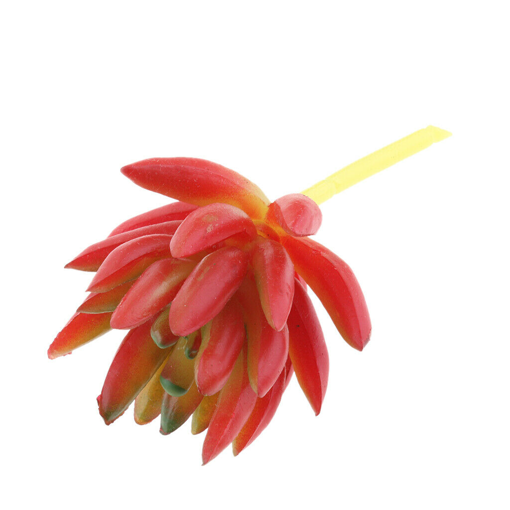 Set of 2 Artificial Succulent Flower Real Touch Simulation  Plant 310