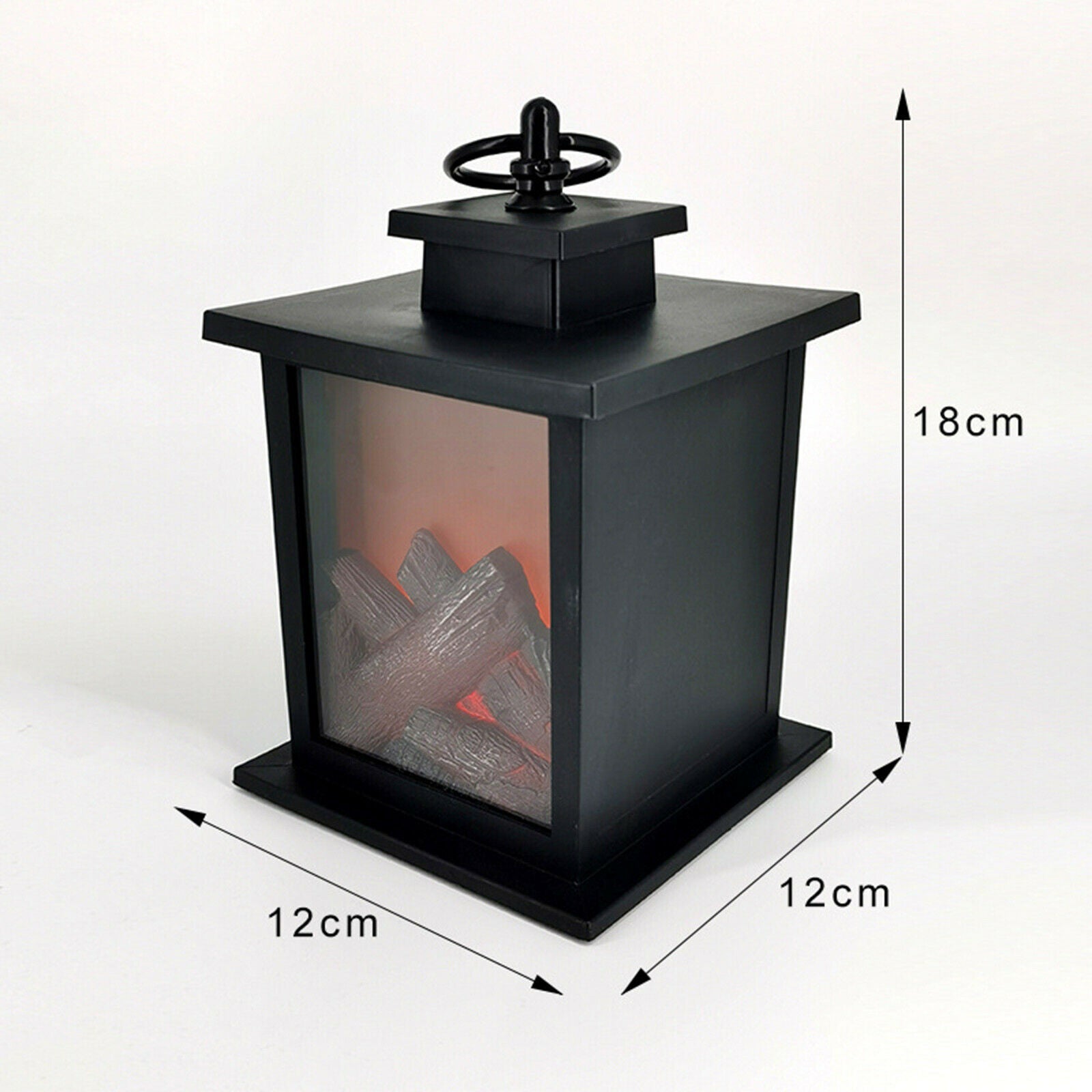 Retro LED Flame Effect Simulation Fireplace Light Home Bar Garden Yard Decors
