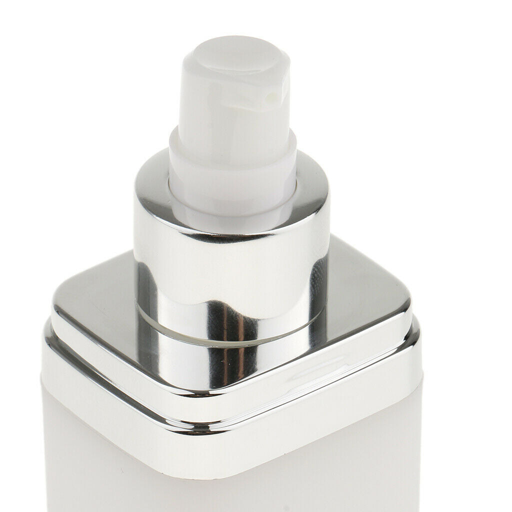 Empty Refillable Airless Lotion Pump Bottle + Perfume Sprayer Atomizer 120ml