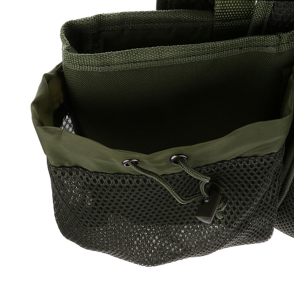 Seat Fishing Box with Canvas Rucksack Overcoats Carp Fishing System