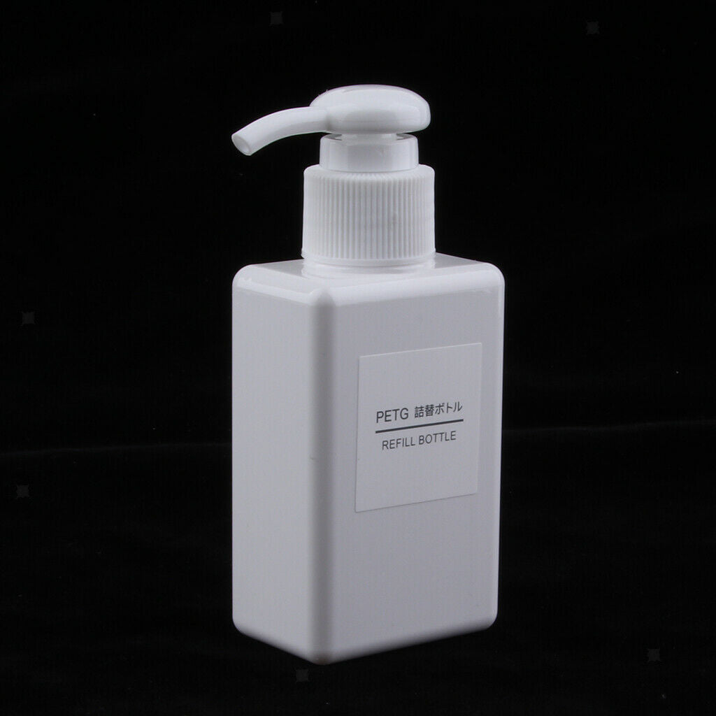 3 Pieces Empty 100ml 450ml 250ml Foaming Soap Dispenser PET for Shampoo