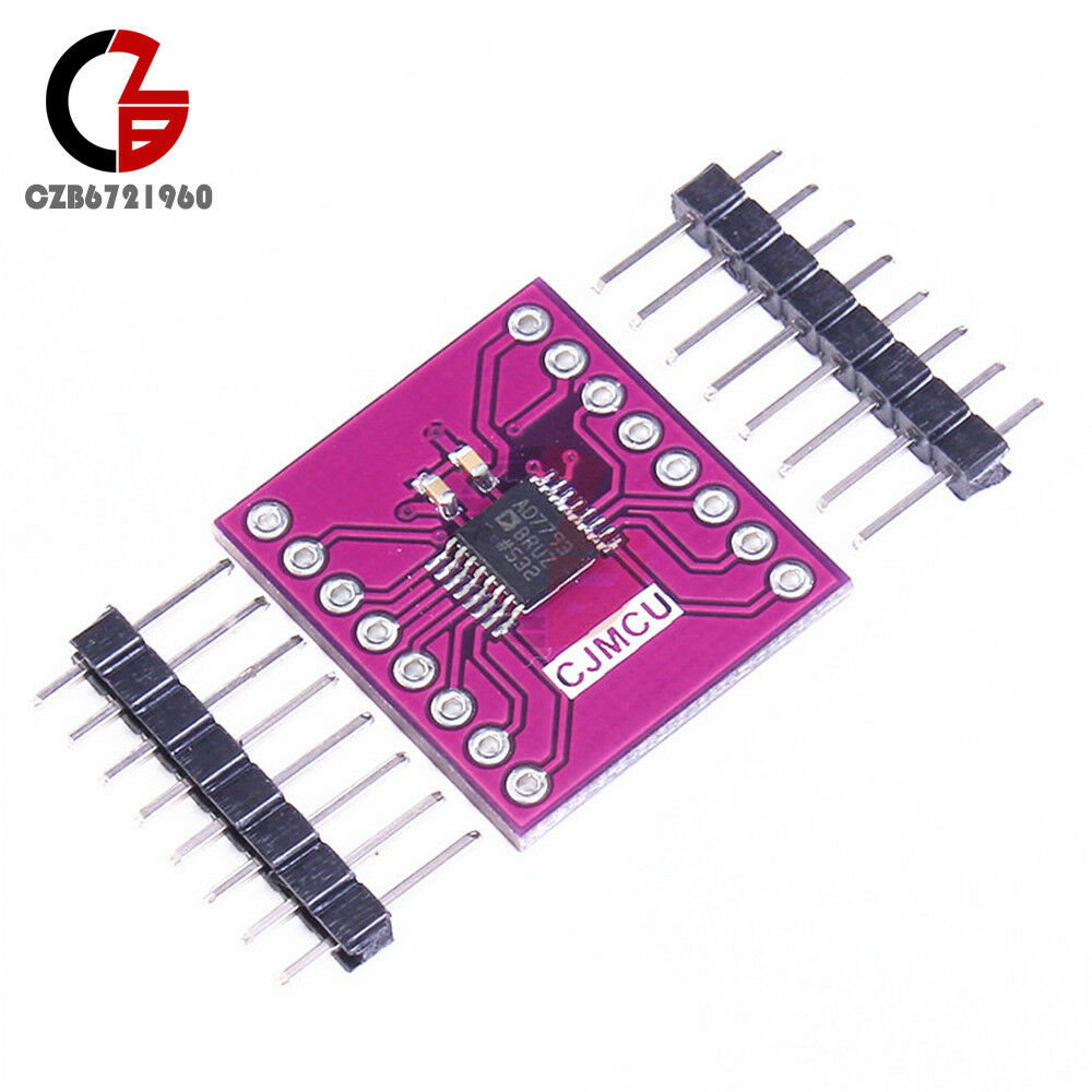 AD7793BRU CJMCU-7793 3-Channel 24-bit Low Noise Amplifier Module ADC 2.7-5.25V