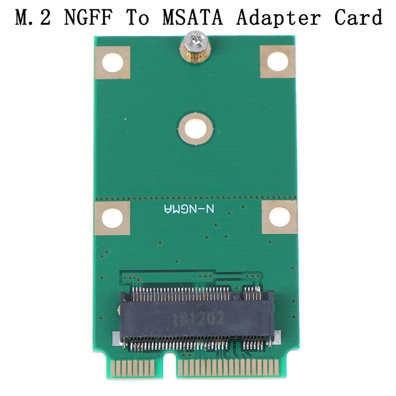 Mini xI-E 2 Lane M.2 NGFF 30mm 42mm SSD To 52pin mSATA Adapter Card DD
