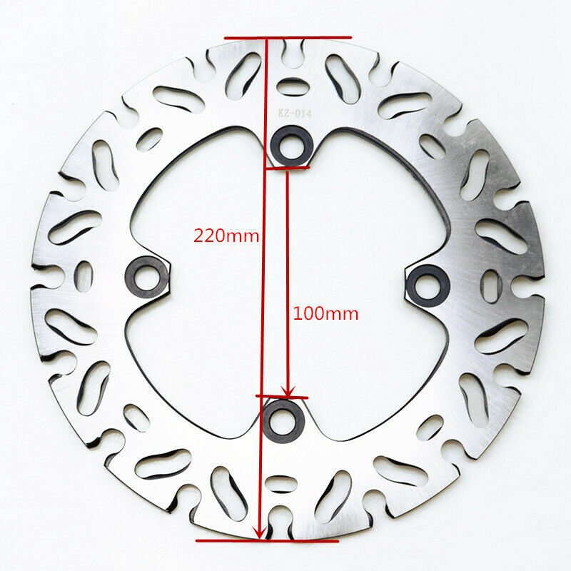 Disc Rotor Rear Brake Disc For Kawasaki Ninja Z1000 03-06 Z750 04-06 Racing Bike